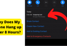 Why Does My Phone Hang up After 8 Hours? call ends after 8 hours