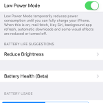 battery health iphone