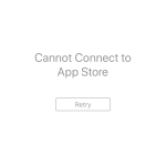 cannot connect to app store 1