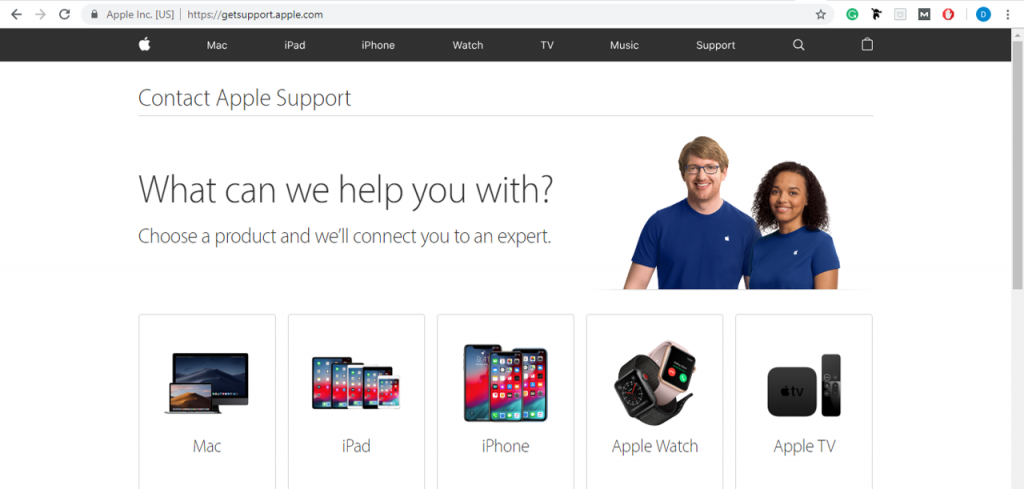 apple support