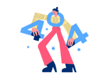 Reels Not Getting Views? Here’s Why & The Fix error 404 illustration