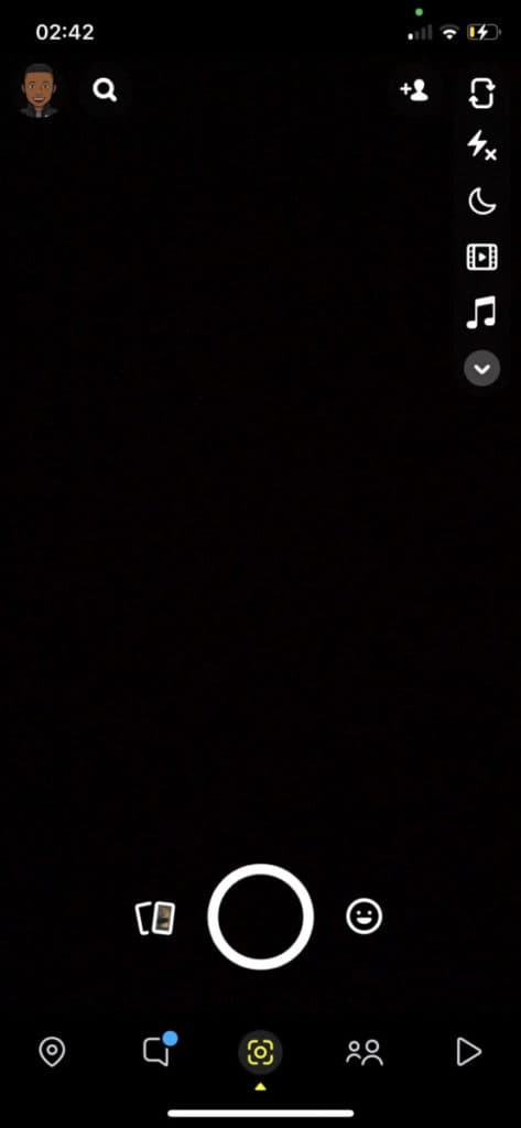 snapchat screen