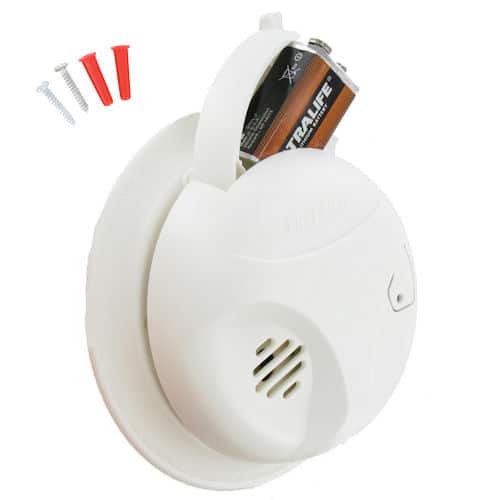 smoke alarm door