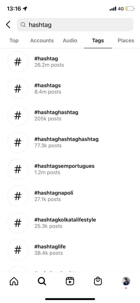 instagram hashtags