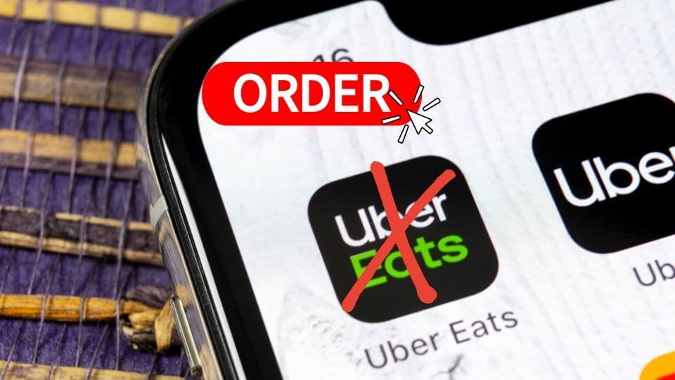 uber eats place order button not working