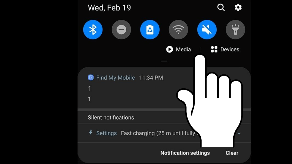 cant pull down notification bar samsung