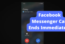 Facebook Messenger Call Ends Immediately? Here’s The Fix facebook messenger call ends immediately
