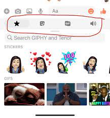 facebook messenger gifs disappeared