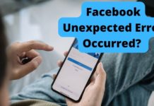 An Unexpected Error Occurred Facebook? Here’s The Fix facebook unexpected error occurred
