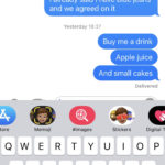 gifs and images on imessage