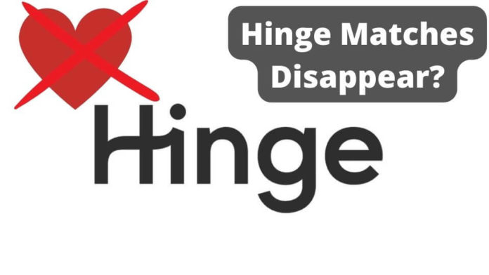hinge match disappear