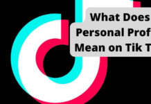 What Does Personal Profile Views Mean on TikTok what does tiktok personal profile mean