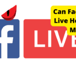 can facebook live host see me