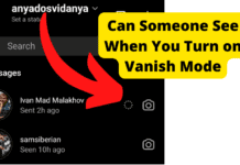 Can Someone See If You turn on Vanish Mode on Instagram can someone see when you turn on vanish mode