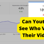 can youtubers see you viewed their video