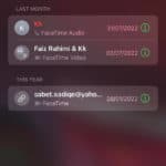 do facetime calls show up on phone bill