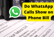 Do WhatsApp Calls Show on Phone Bill do whatsapp calls show up on phone bill