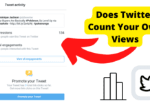 Does Twitter Count Your Own Views? does twitter count your own views