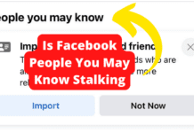Facebook People You May Know Stalking facebook people you may know stalking