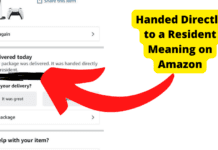 Handed Directly to a Resident Meaning on Amazon handed directly to a resident amazon