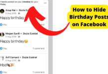 How to Hide Birthday Posts on Facebook how to hide birthday post on facebook