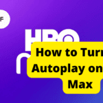 how to turn off autoplay on hbo max