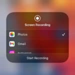iphone screen record