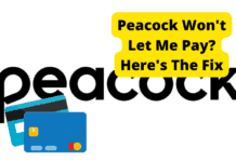 Peacock Payment Problems? Here’s The Fix peacock wont let me pay