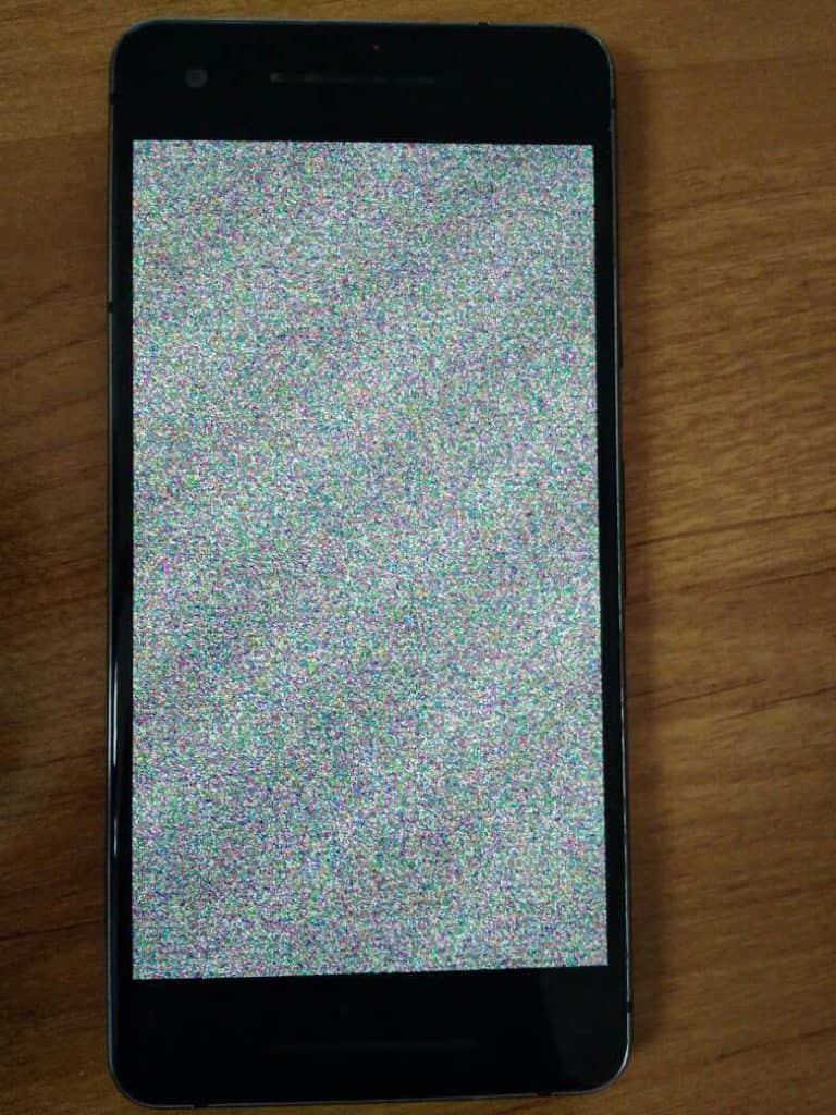 phone is static
