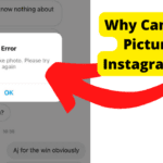 why cant i take pictures on instagram