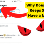 why does twitter keeps saying i have a message