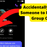 accidentally added someone to facebook group