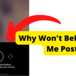 bereal wont let me post