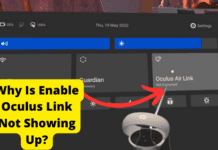 Oculus Link Not Showing Up? Here’s the Fix! no oculus link option