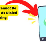 your call cannot be completed as dialed meaning