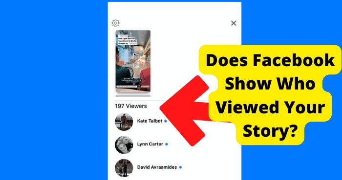 does facebook show you who viewed your story