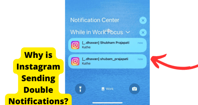 instagram double notification