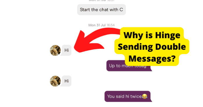 hinge double message glitch