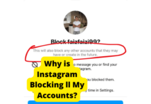 How to Get Around Instagram Block All Accounts why is instagram blocking all my accounts