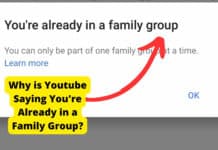 You’re Already in a Family Group Youtube? Here’s The Fix! youre already in a family group fix