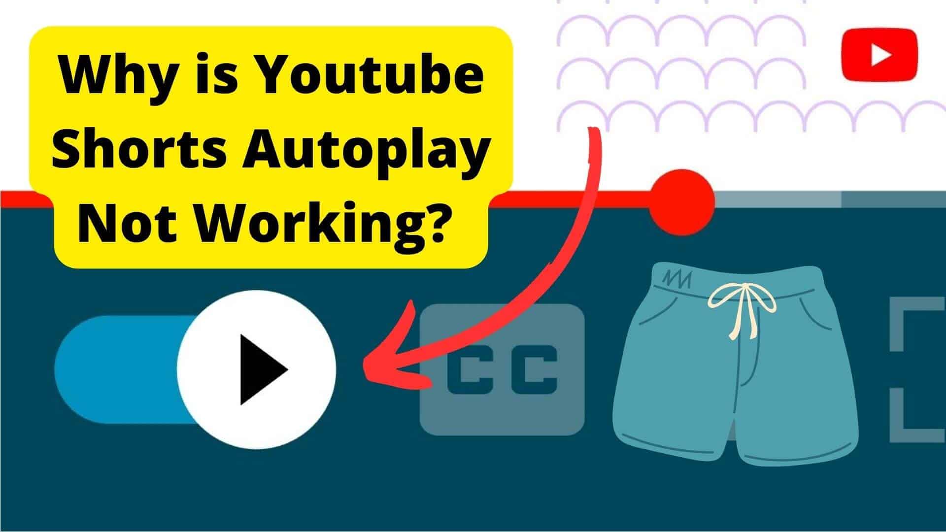 youtube shorts autoplay not working