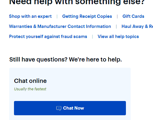 best buy live support