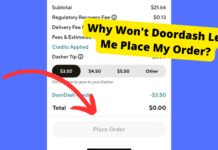 Why Won’t Doordash Let Me Place Order? Here’s The Fix! cant order on doordash
