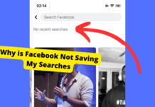 Facebook Not Saving Recent Searches? Here’s The Fix! facebook not showing recent searches