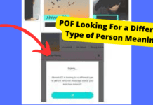 POF Looking For a Different Type of Person Explained! looking for a different type of person