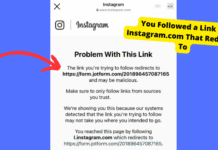 You Followed a Link on Instagram.com That Redirects to you followed a link on instagram that redirects to