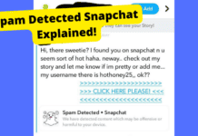 Spam Detected Snapchat Explained! spam detected snapchat